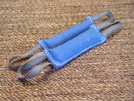 dog bite tug ( french linen )