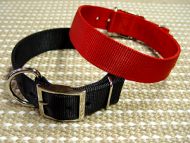 Nylon double layer dog collar