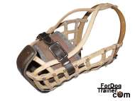 Basket dog muzzle